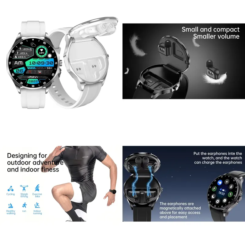 Smartwatches - Smartwatch OEM Amoled 1.43'' z słuchawkami