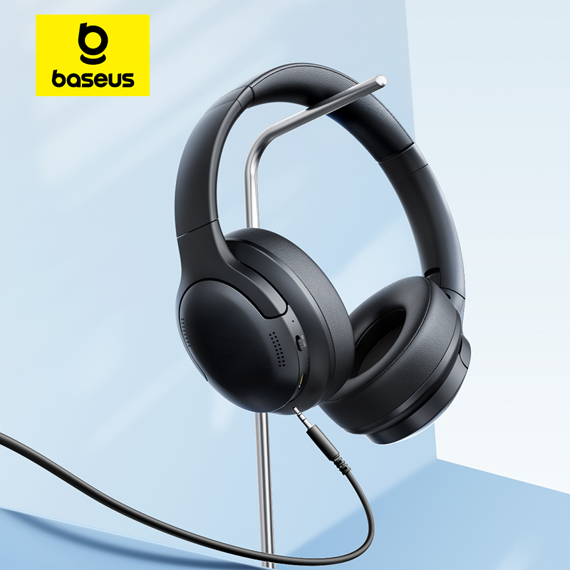 Anc Wireless Over Ear Headphones - Słuchawki bezprzewodowe Baseus BH1 Lite Bluetooth