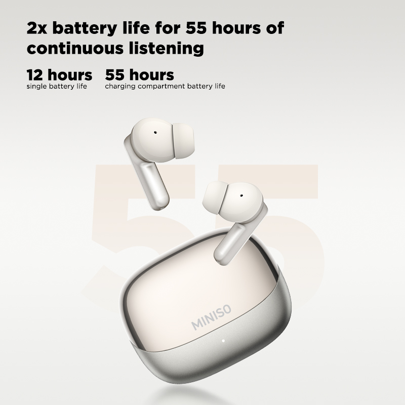 Headphones - MINISO MS106 – bezprzewodowe słuchawki douszne