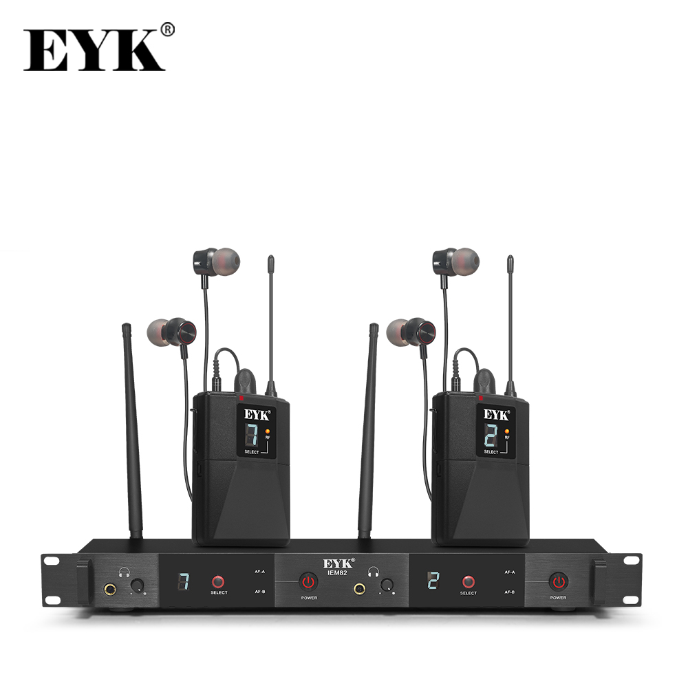 In Ear Monitors For Singers - Bezprzewodowy system monitorowania dousznego EYK IEM82