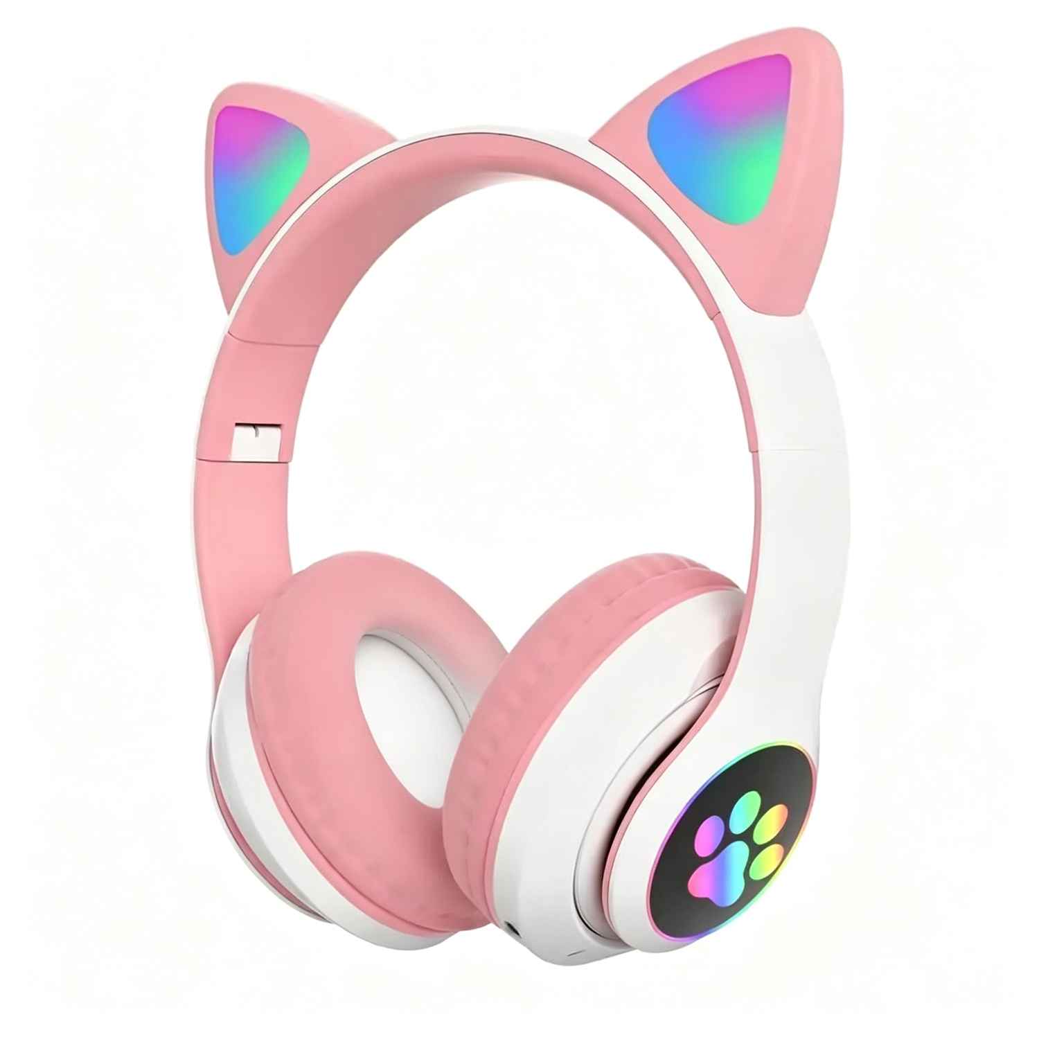 Cat Ear Bluetooth Headset Led - Urocze słuchawki Bluetooth z kocimi uszkami,