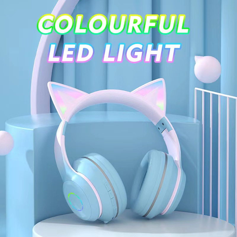 Cat Ear Bluetooth Headset Led - Nowy bestsellerowy zestaw słuchawkowy Bluetooth ST89M