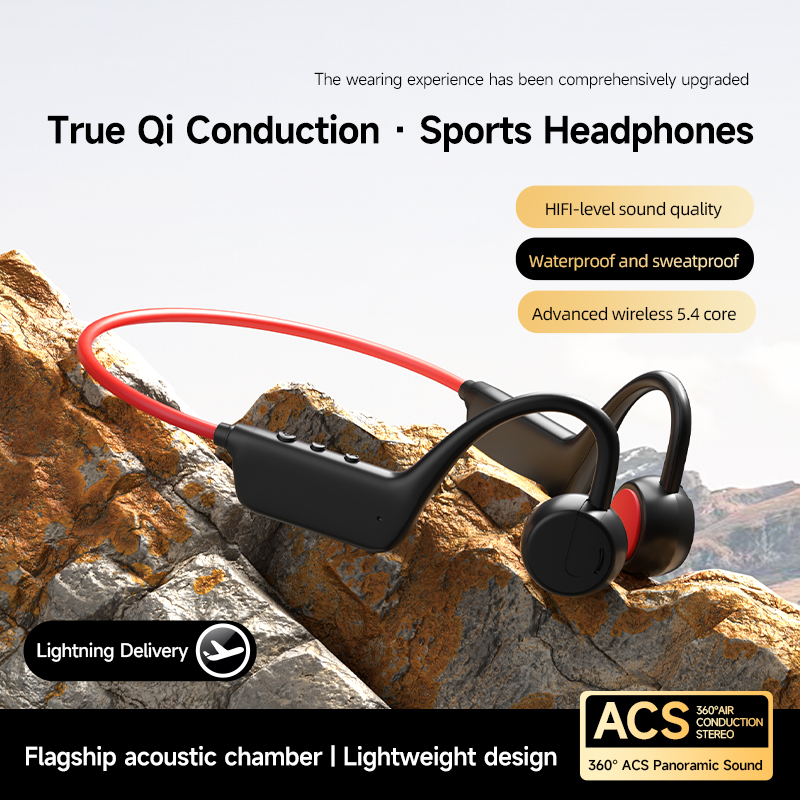 Słuchawki przewodzące dźwięk p – Bone Conduction Running Headphones recenzja i cena