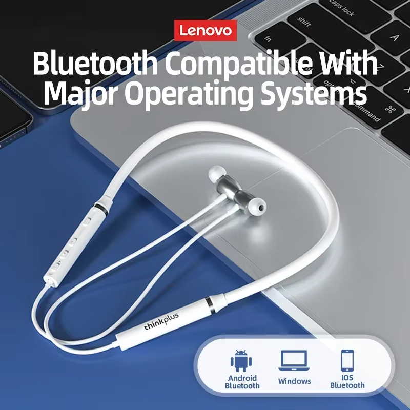 Nowe słuchawki Bluetooth Lenov – Magnetic Neckband Sports Earphones recenzja i cena