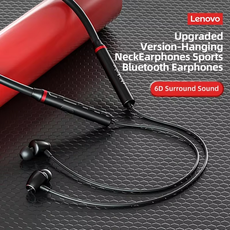 Nowe słuchawki Bluetooth Lenov – Magnetic Neckband Sports Earphones recenzja i cena