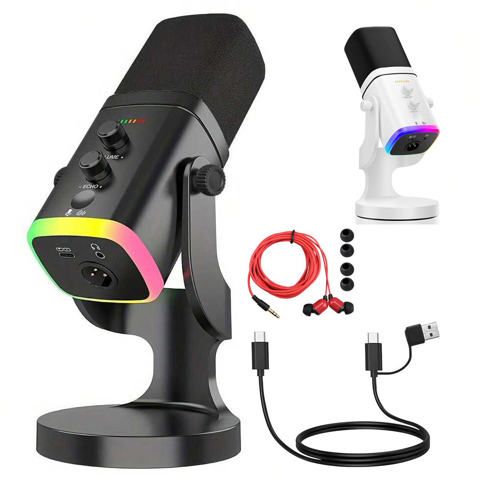 Mikrofon dynamiczny USB/XLR do – Gaming Headset With Mic Rgb recenzja i cena