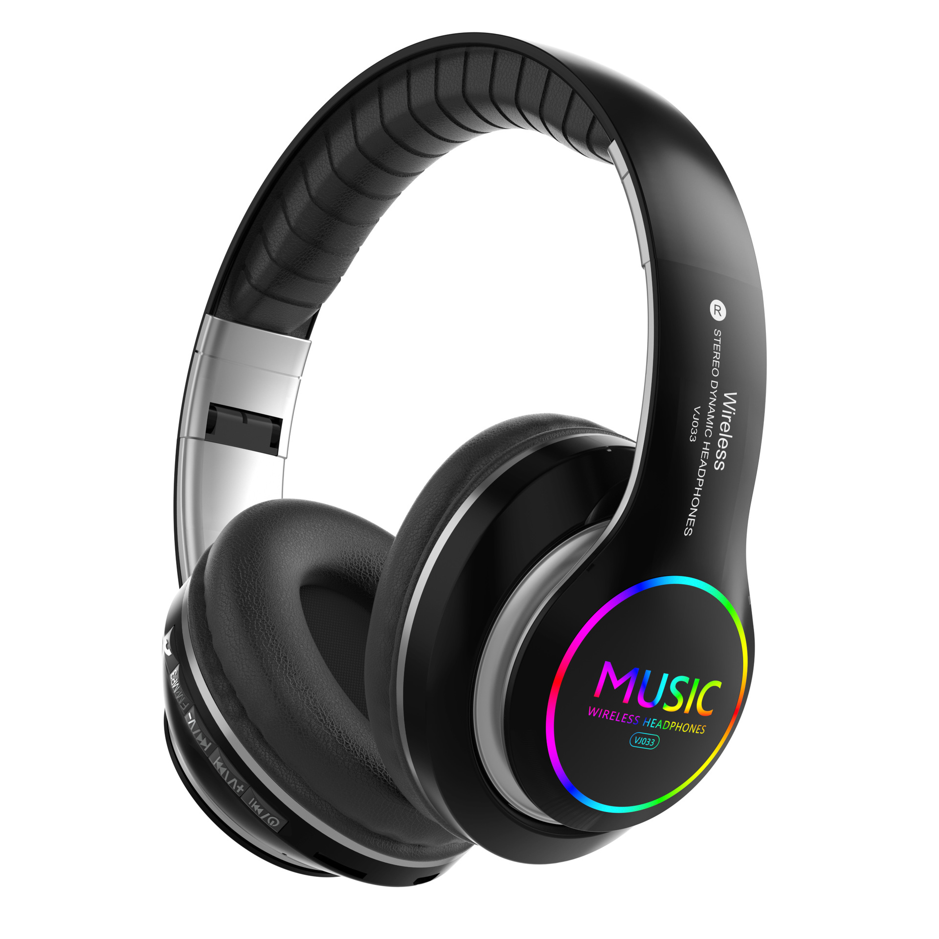 Słuchawki RGB Bluetooth 5.0 Be – Anc Wireless Over Ear Headphones recenzja i cena
