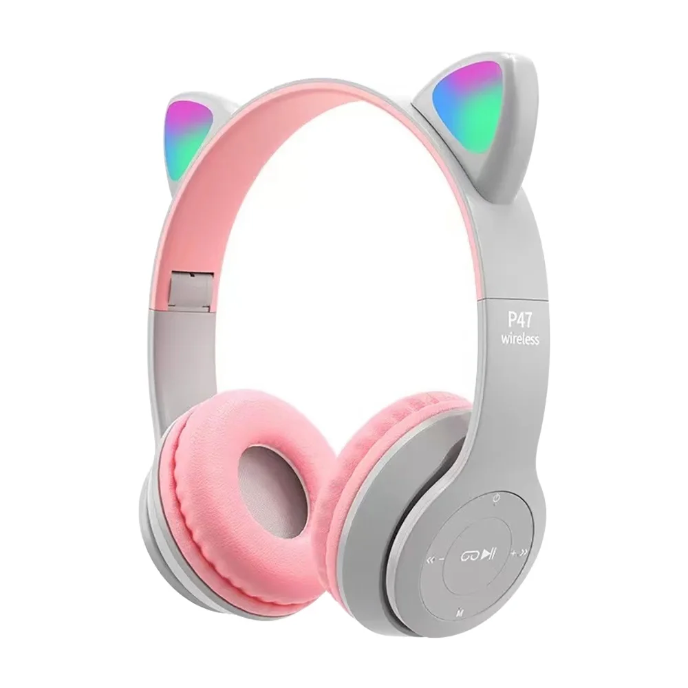 Uroczy zestaw słuchawkowy Blue – Cat Ear Bluetooth Headset Led recenzja i cena