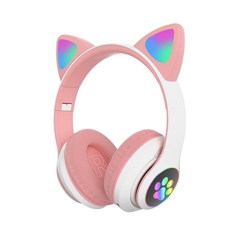 Słodkie słuchawki z kocimi usz – Cat Ear Bluetooth Headset Led recenzja i cena
