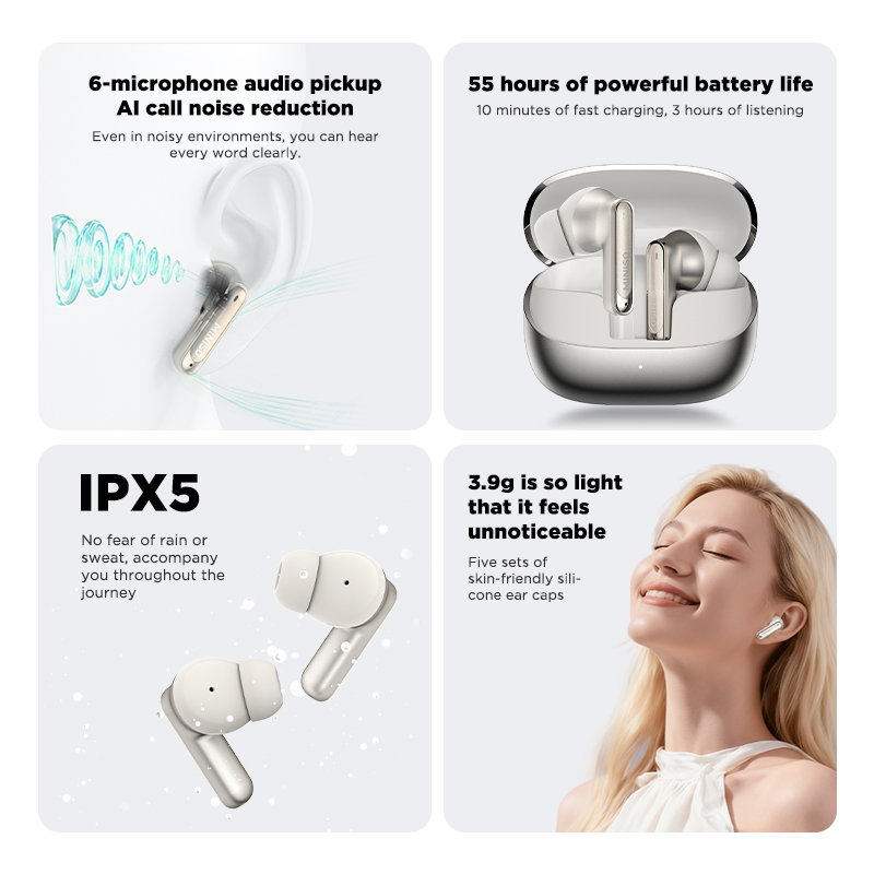 MINISO MS106 – bezprzewodowe s – Headphones recenzja i cena