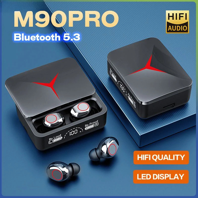 TWS M90 Pro bezprzewodowe słuc – Tws Earbuds Bluetooth 5.3 recenzja i cena