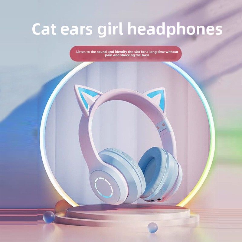Nowe, najlepiej sprzedające si – Cat Ear Bluetooth Headset Led recenzja i cena