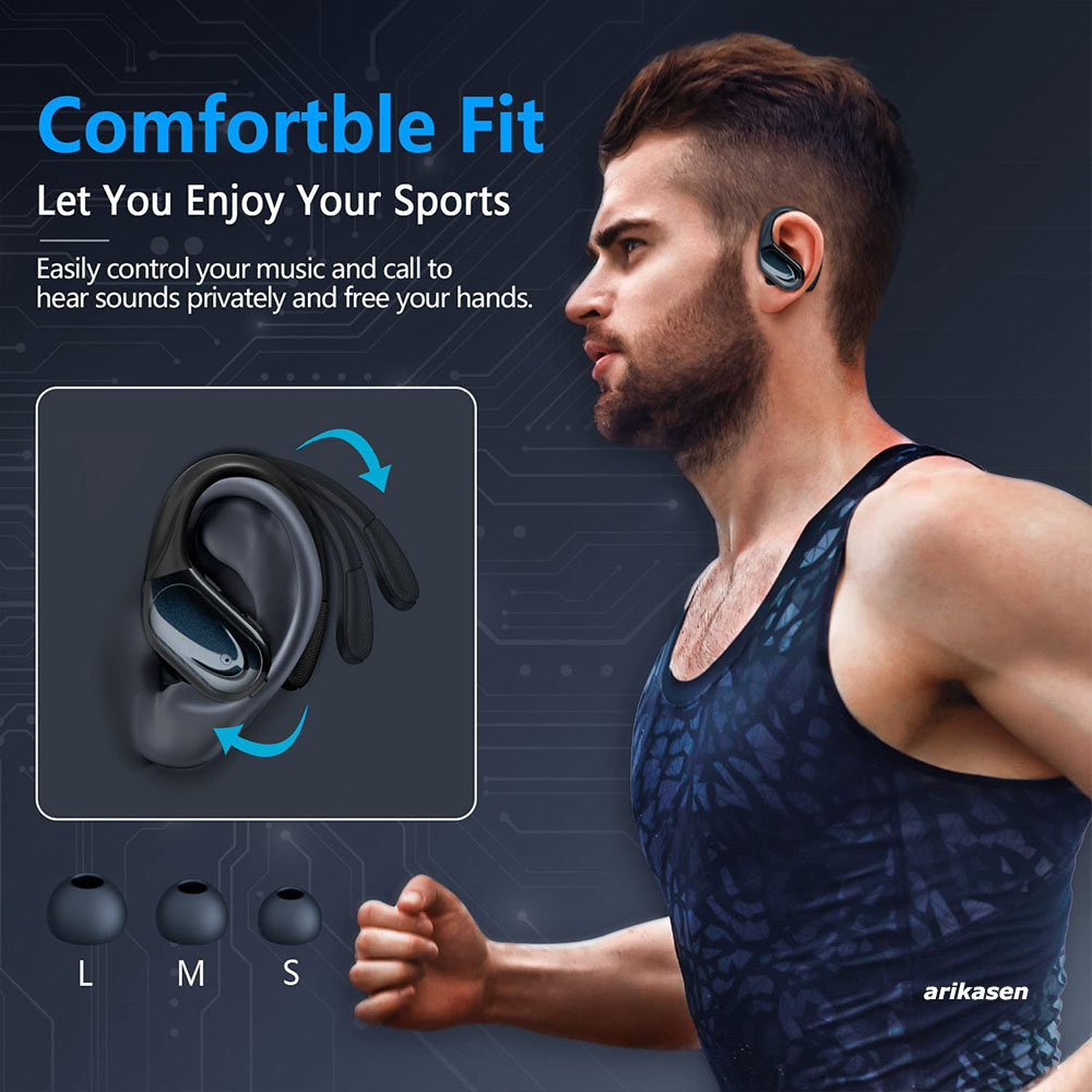 Bezprzewodowe słuchawki douszn – Bone Conduction Running Headphones recenzja i cena