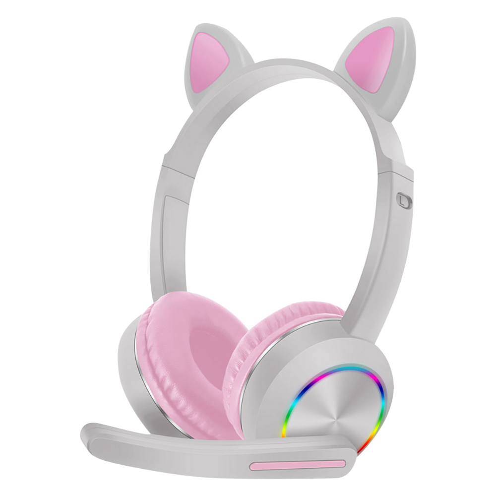 Urocze kocie uszy słuchawki Bl – Cat Ear Bluetooth Headset Led recenzja i cena