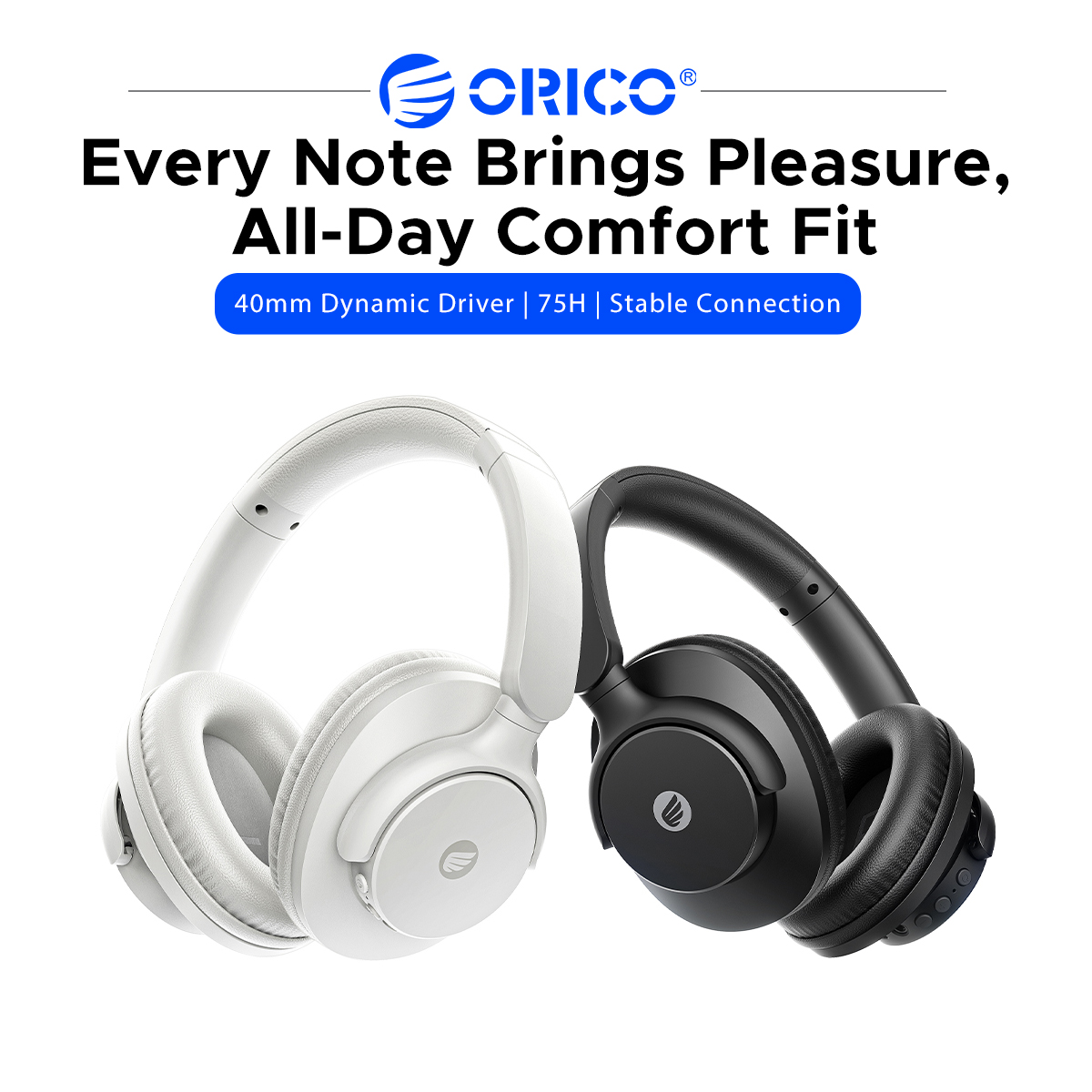 Słuchawki bezprzewodowe ORICO  – Anc Wireless Over Ear Headphones recenzja i cena