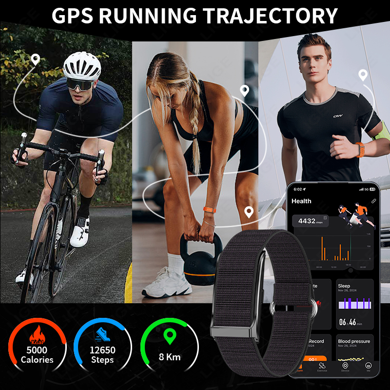 LIGE 100+ Sportowy Tracker Fit – Smartwatches recenzja i cena