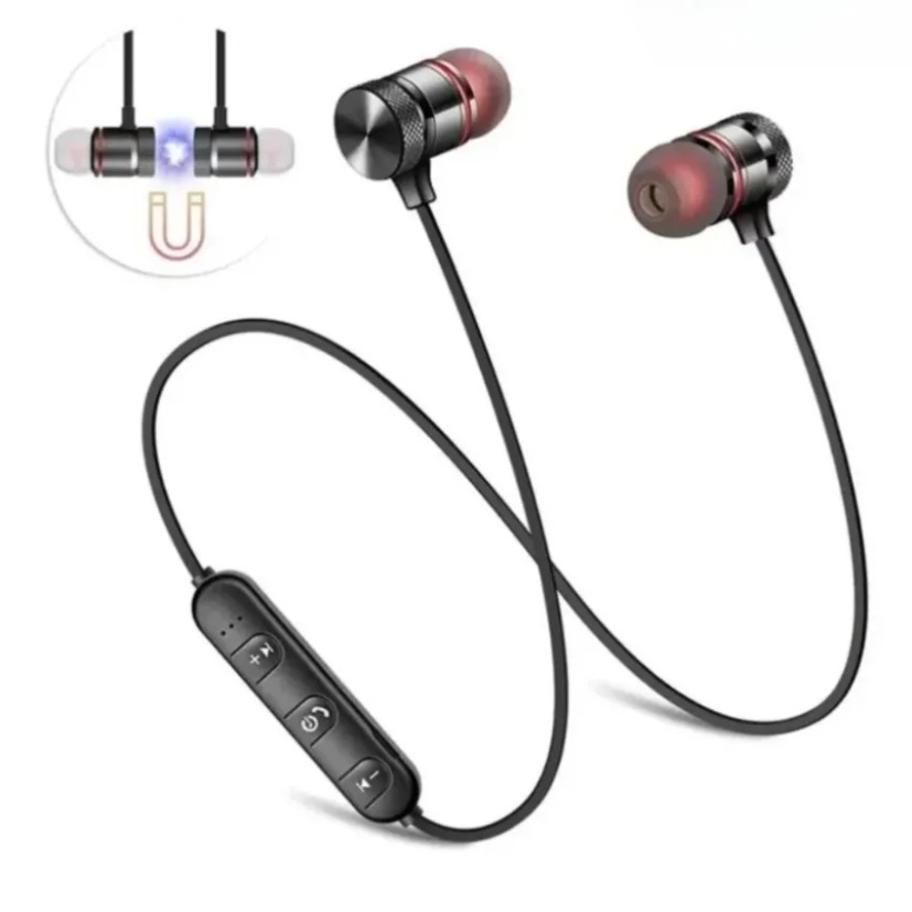 Słuchawki Bluetooth z pałąkiem – Magnetic Neckband Sports Earphones recenzja i cena
