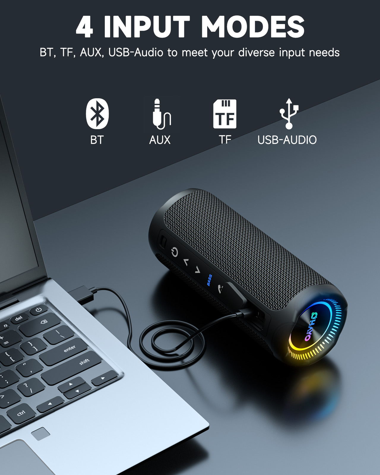 Głośnik Bluetooth OHAYO X10MAX – Portable Bluetooth Speaker Waterproof Ipx7 recenzja i cena