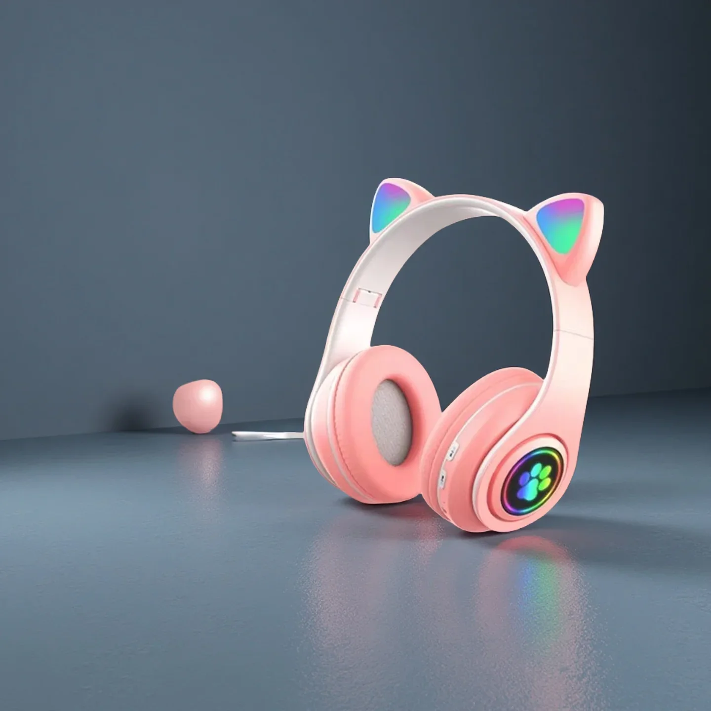 Urocze słuchawki Bluetooth z u – Cat Ear Bluetooth Headset Led recenzja i cena