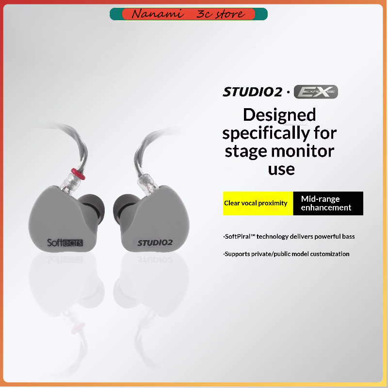 Słuchawki przewodowe Softears  – In Ear Monitors For Singers recenzja i cena