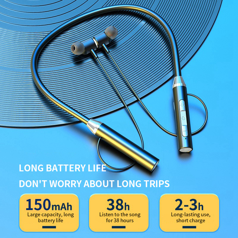 Słuchawki Bluetooth 5.0 z pałą – Magnetic Neckband Sports Earphones recenzja i cena